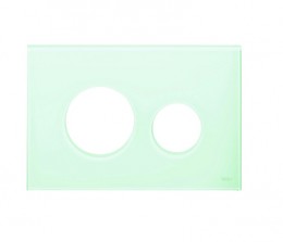 (N)TECE-loop WC stikla plāksne-gaiši zaļa EMCO
